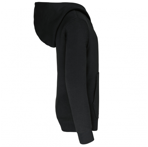 Sudadera capucha contrastada niños
