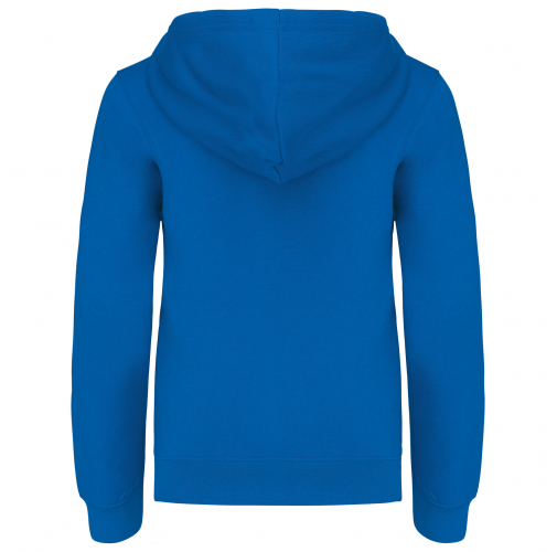 Sudadera capucha contrastada niños