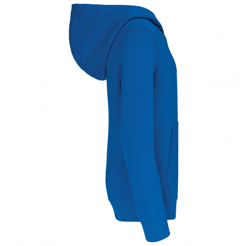 Sudadera capucha contrastada niños