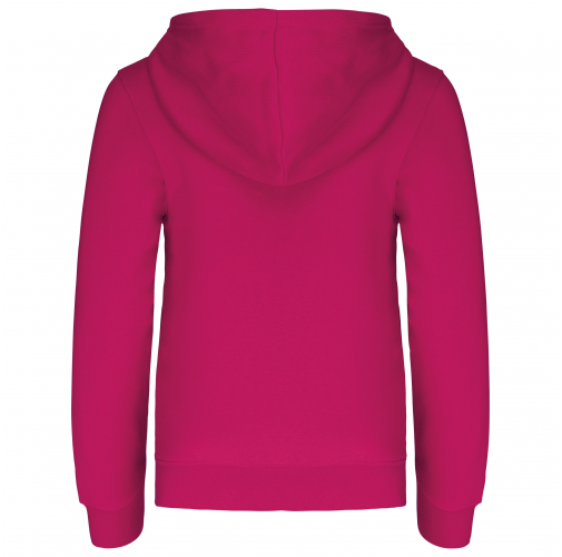 Sudadera capucha contrastada niños