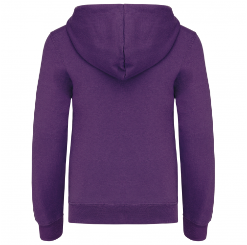 Sudadera capucha contrastada niños