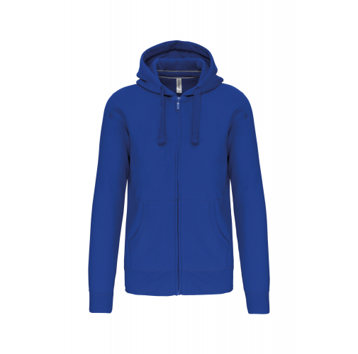 light royal blue Sudadera con capucha y cremallera