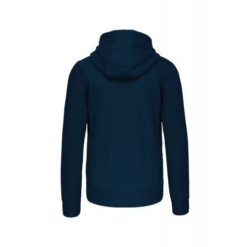 navy Sudadera con capucha y cremallera