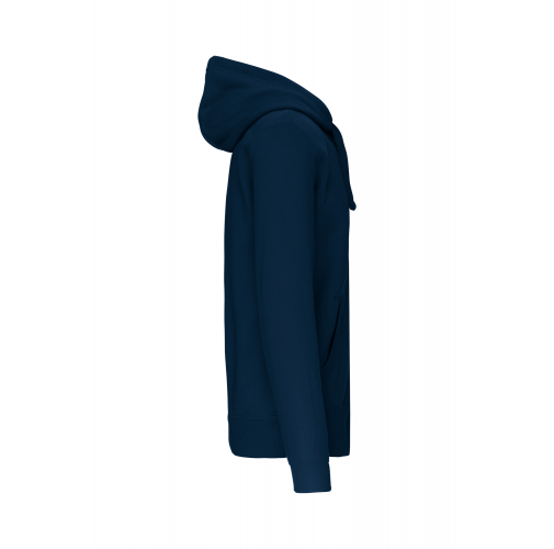 navy Sudadera con capucha y cremallera