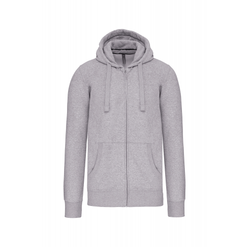 oxford grey Sudadera con capucha y cremallera