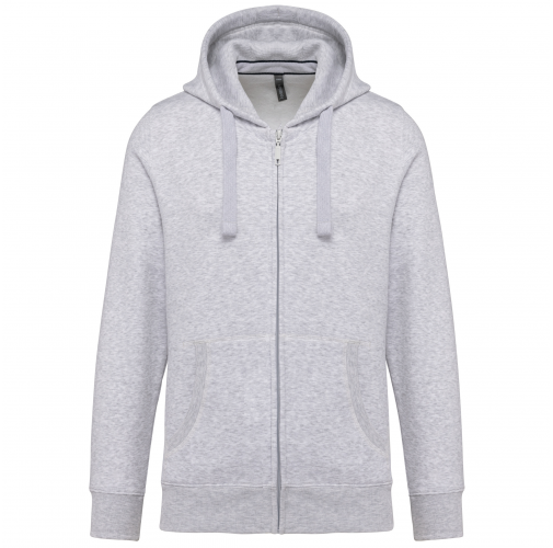 ash heather Sudadera con capucha y cremallera