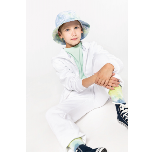 Sudadera capucha y cremallera niños