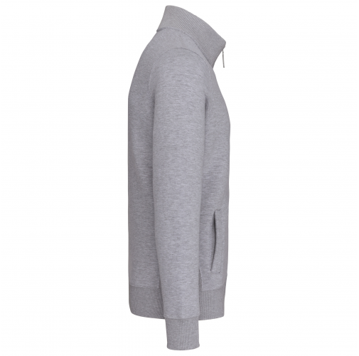 oxford grey Chaqueta de felpa con cremallera hombre