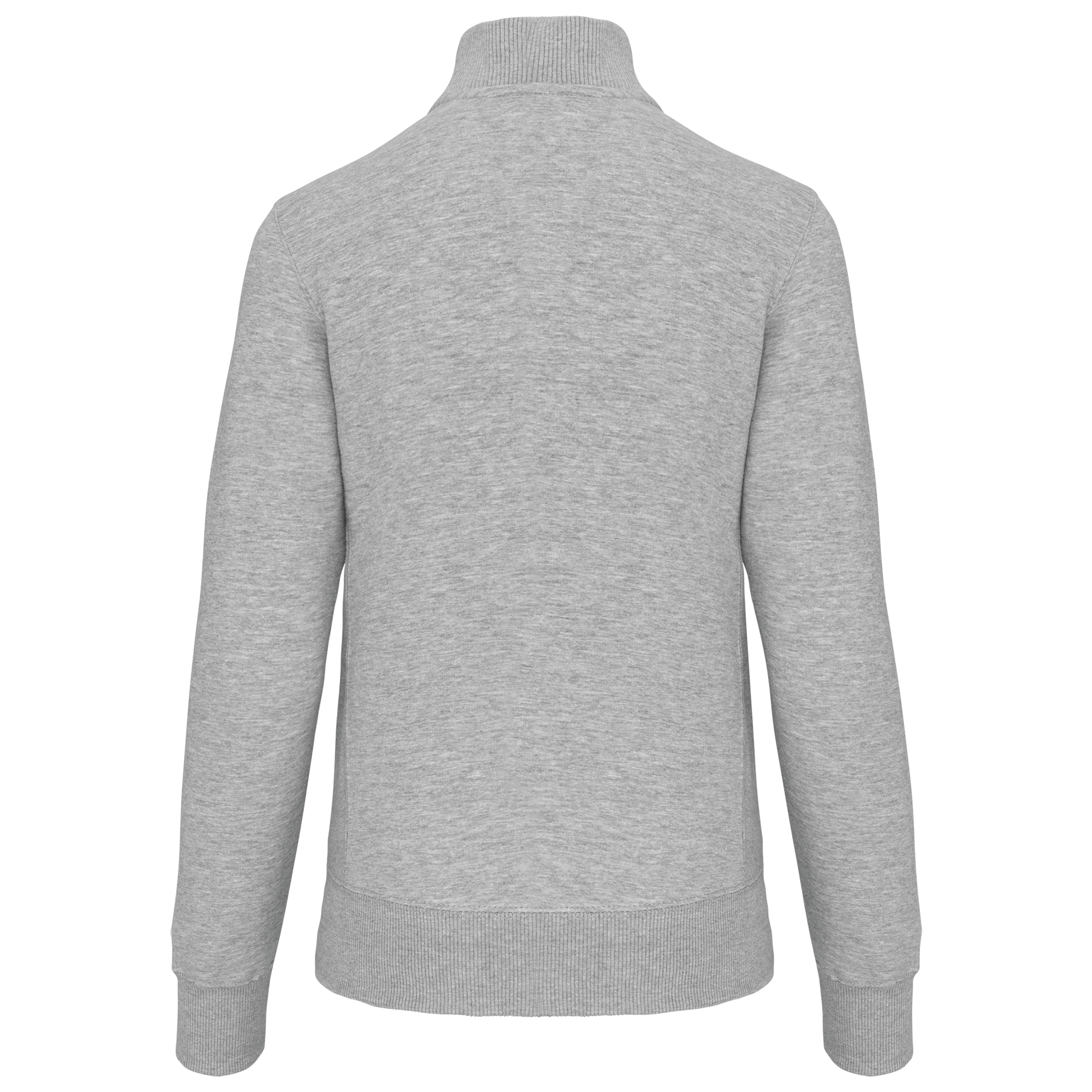 Chaqueta de felpa con cremallera mujer