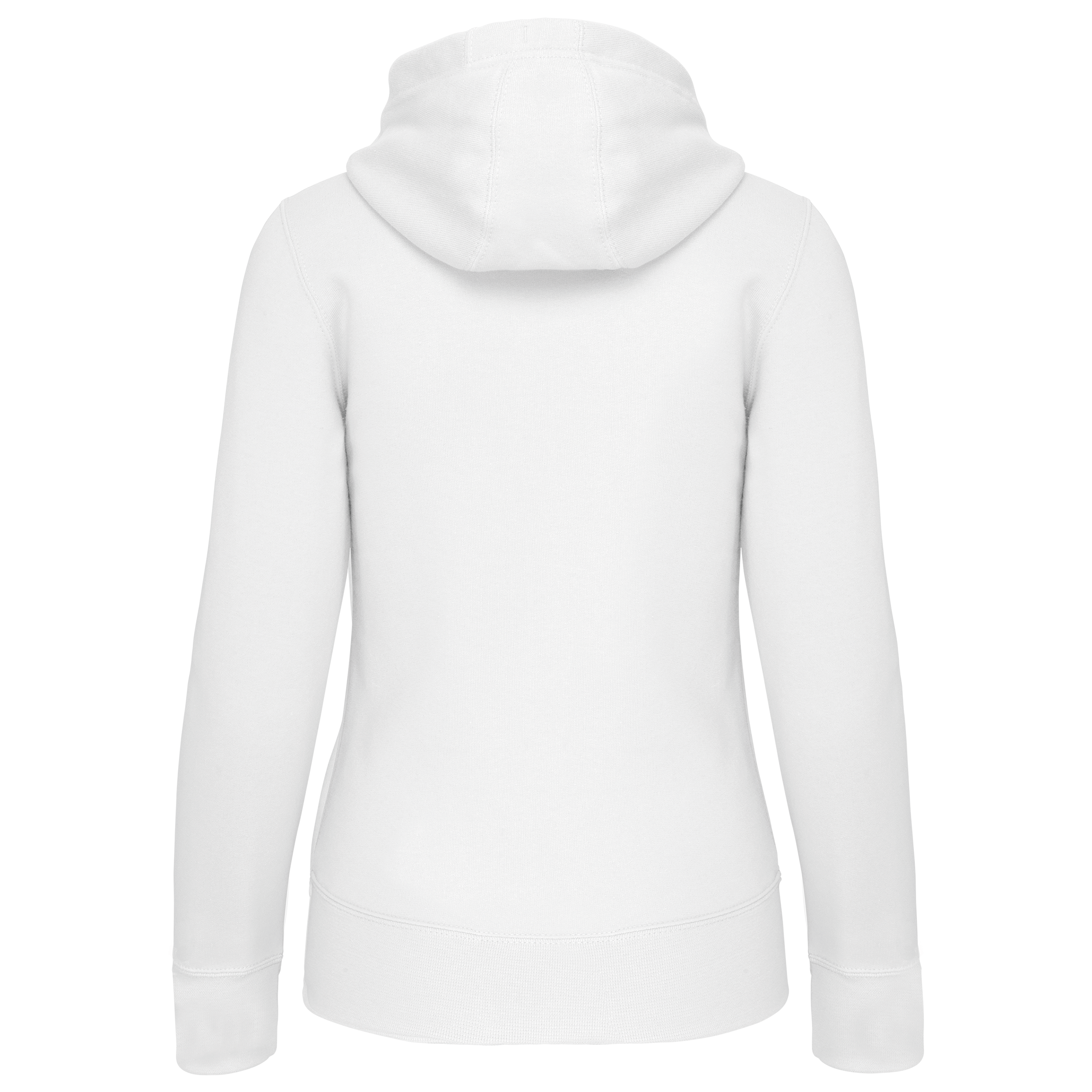 ash heather Sudadera con capucha y cremallera de mujer