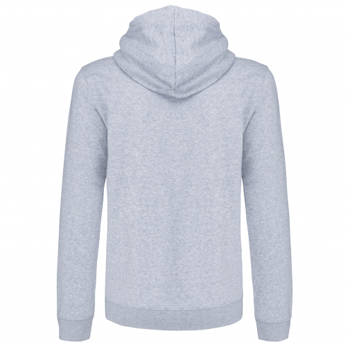 oxford grey / navy Sudadera capucha y cremallera contrastada