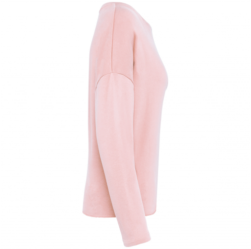 pale pink Sudadera holgada de mujer