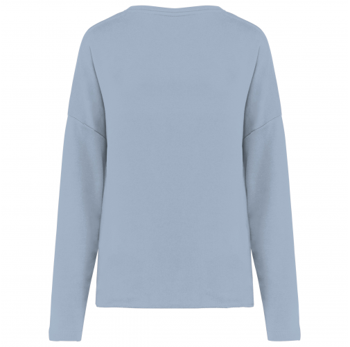aquamarine Sudadera holgada de mujer