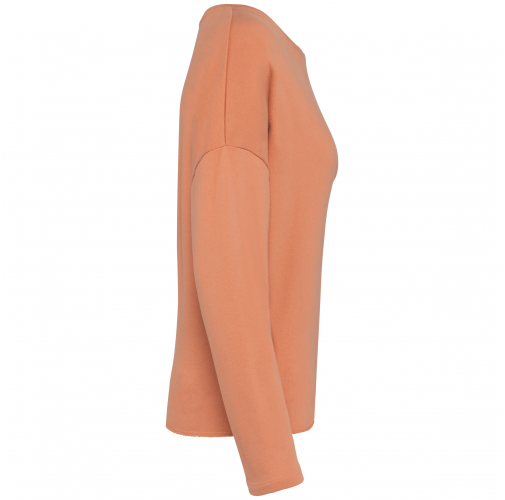 peach Sudadera holgada de mujer