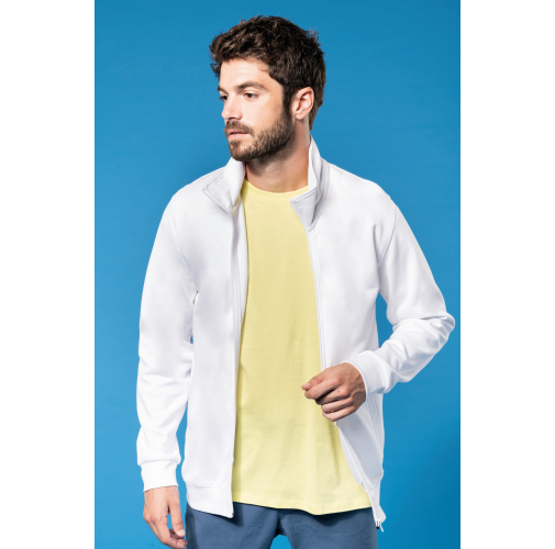 Chaqueta de felpa con cremallera