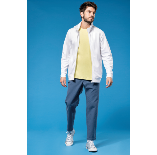 Chaqueta de felpa con cremallera