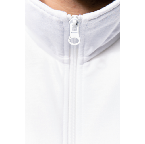 Chaqueta de felpa con cremallera