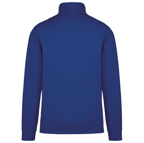 royal blue Chaqueta de felpa con cremallera