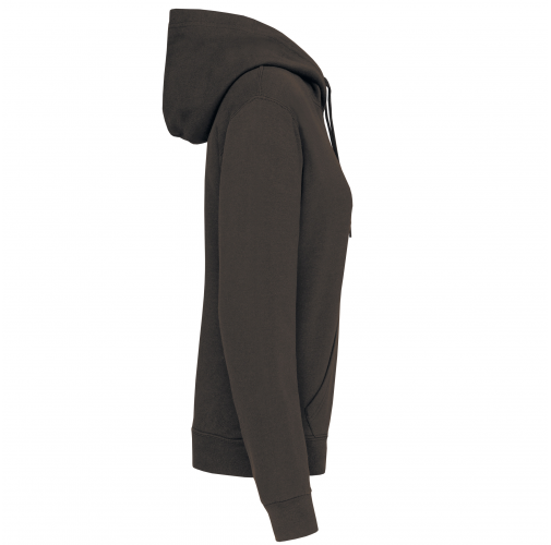 dark grey Sudadera con capucha de mujer