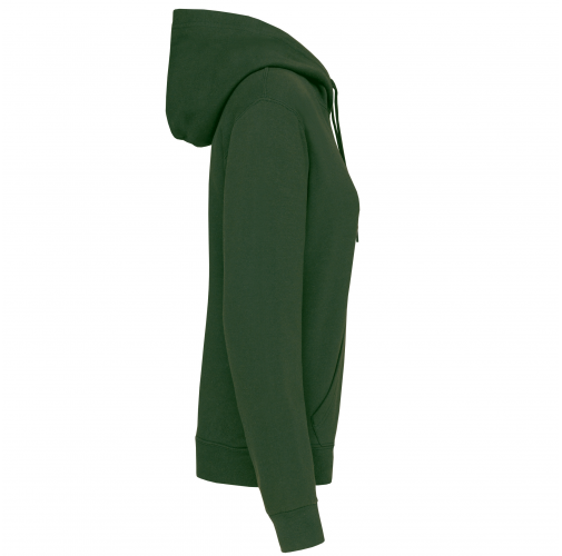 forest green Sudadera con capucha de mujer