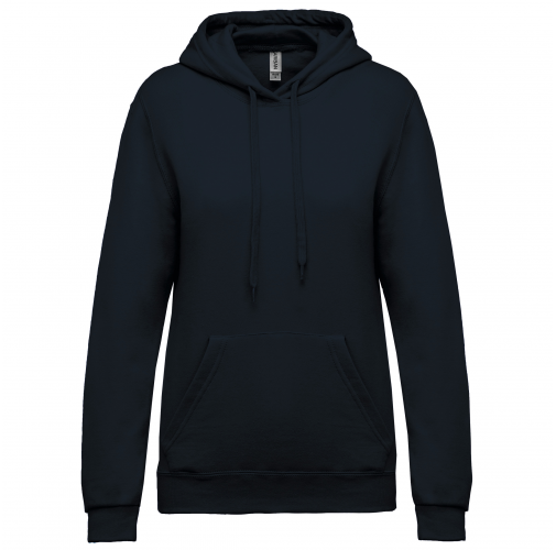 navy Sudadera con capucha de mujer