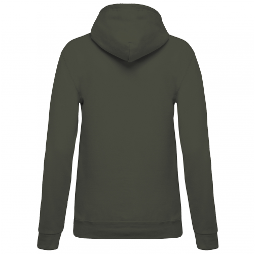 dark khaki Sudadera con capucha de mujer