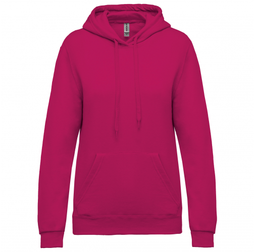 fuchsia Sudadera con capucha de mujer