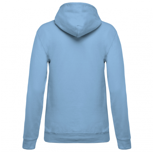 sky blue Sudadera con capucha de mujer