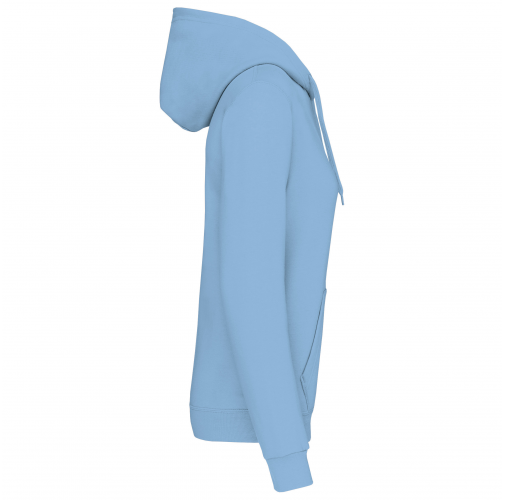 sky blue Sudadera con capucha de mujer