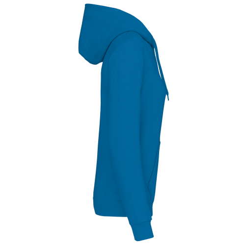 tropical blue Sudadera con capucha de mujer