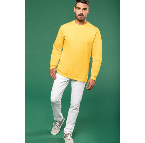 Sudadera cuello redondo