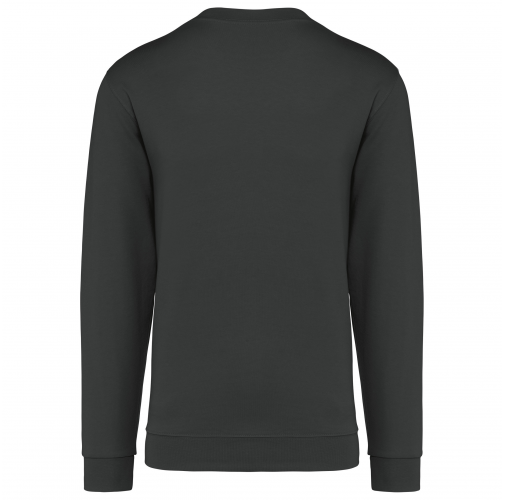 dark grey Sudadera cuello redondo