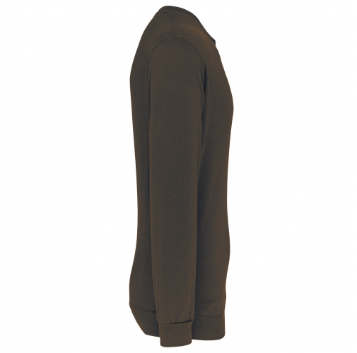 dark grey Sudadera cuello redondo