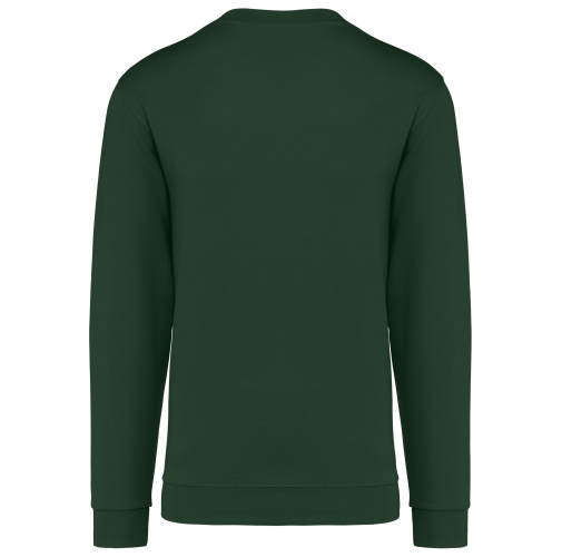 forest green Sudadera cuello redondo