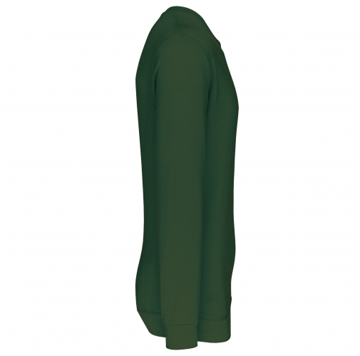 forest green Sudadera cuello redondo