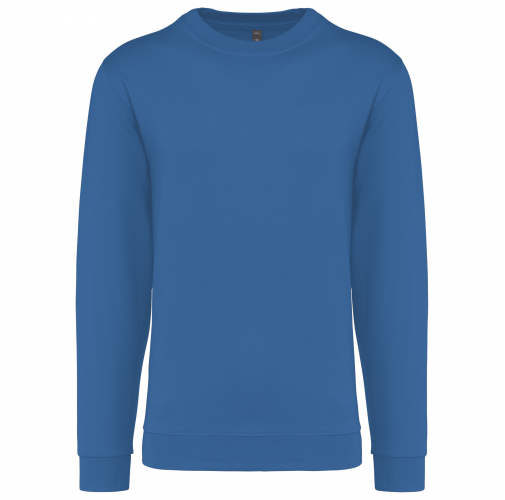 light royal blue Sudadera cuello redondo