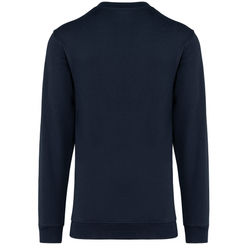navy Sudadera cuello redondo