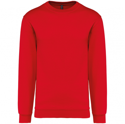 red Sudadera cuello redondo