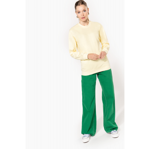 Sudadera cuello redondo