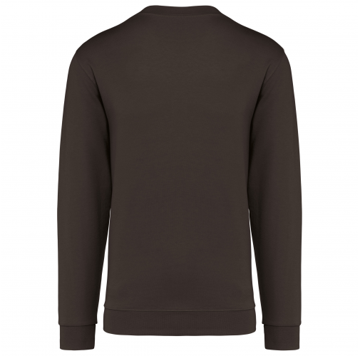 chocolate Sudadera cuello redondo