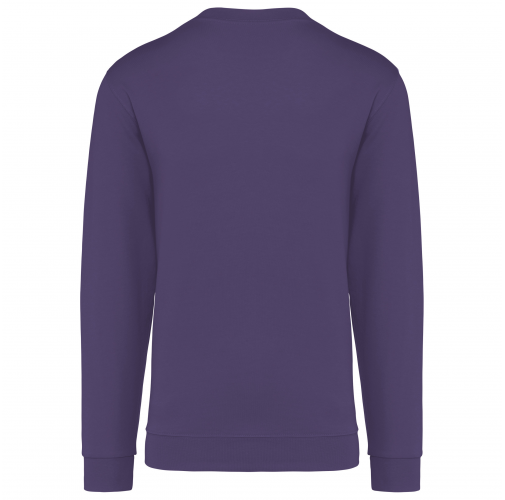 purple Sudadera cuello redondo