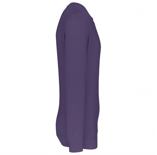 purple Sudadera cuello redondo