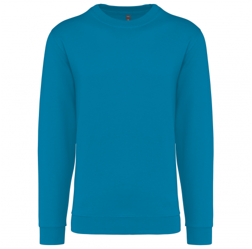 tropical blue Sudadera cuello redondo