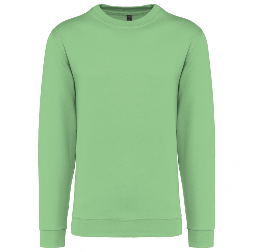 apple green Sudadera cuello redondo