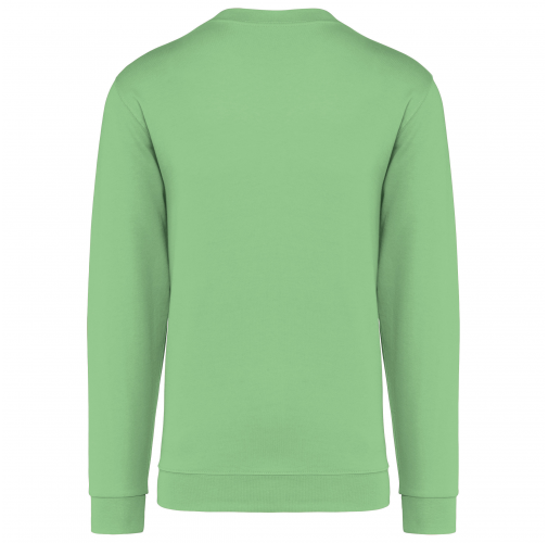 apple green Sudadera cuello redondo
