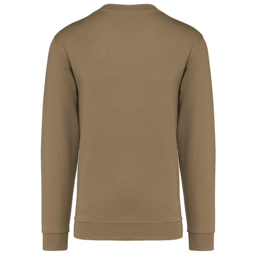 camel Sudadera cuello redondo