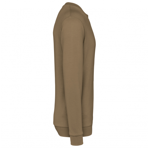 camel Sudadera cuello redondo