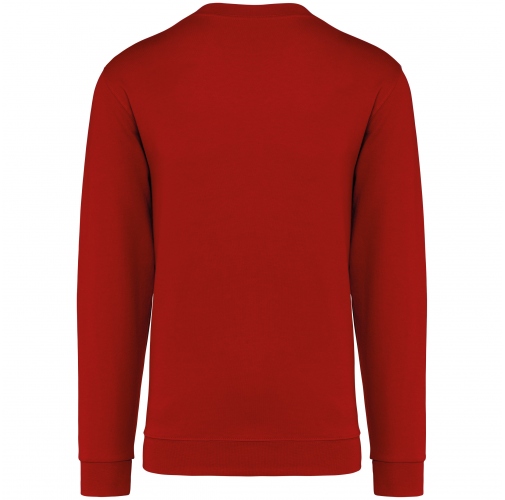 cherry red Sudadera cuello redondo