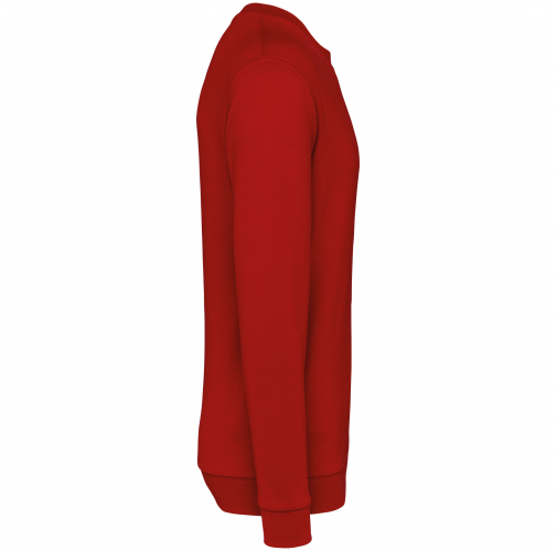 cherry red Sudadera cuello redondo