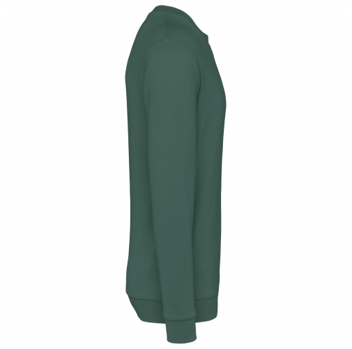 earthy green Sudadera cuello redondo
